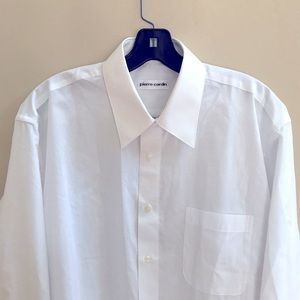 Pierre Cardin • White • Men's Long Sleeve • Shirt